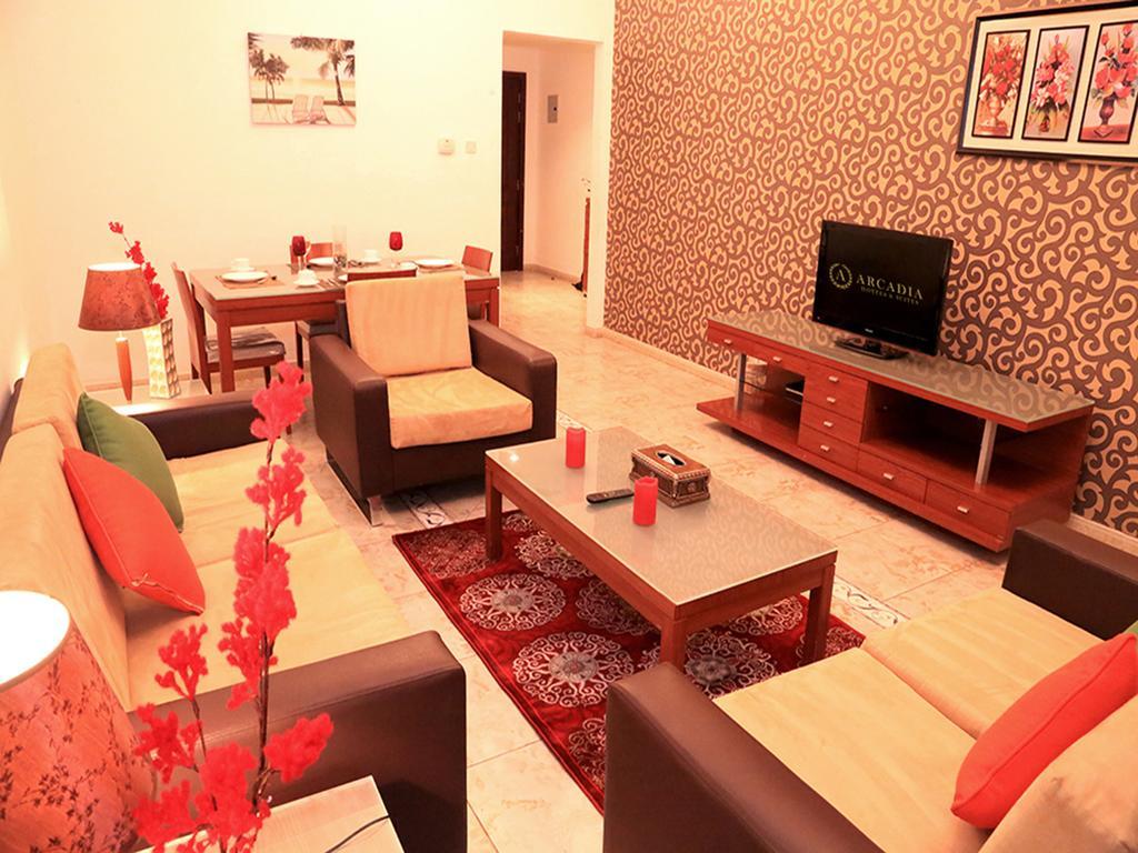 الشارقة Arcadia Hotel Suites المظهر الخارجي الصورة